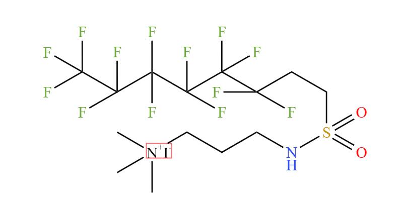 N,N-dimethyl,3-perfluorohexyl ethyl sulfonylpropyl-aminium, iodide
