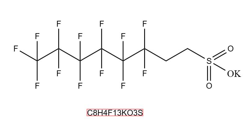 Potassium perfluorohexyl ethyl sulfonate (CAS:59587-38-1)